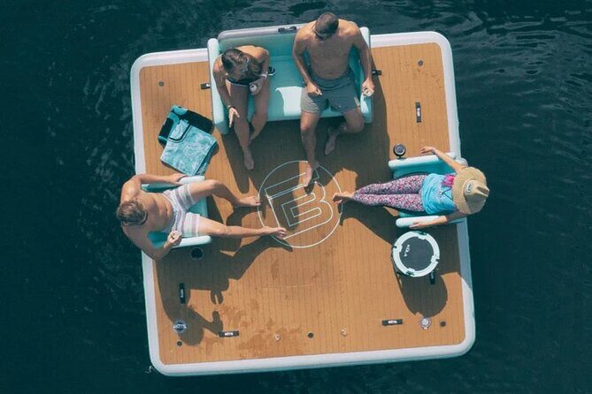 Multi Day Inflatable 7'x7' Dock Adventure with Delivery - A detailed look at the inflatable dock adventure