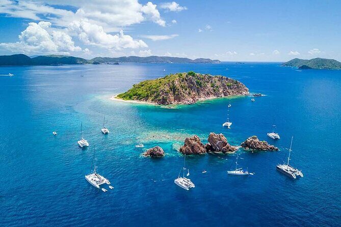 Norman Island - The Indians & The Caves Sailing & Snorkel Tour