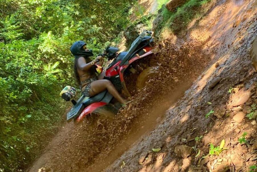 Ocho Rios: Ultra 4Play ATV, Horseback Riding, Dunn's River - Climbing Dunn’s River Falls