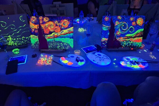 Painting My Own Starry Night at Buenos Aires FLUO - Obelisco Area - The Itinerary in Detail