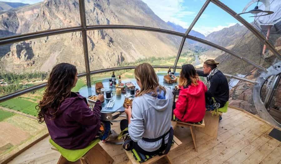 Panoramic lunch at Skylodge - The Itinerary Breakdown: What to Expect