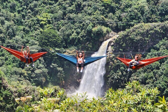 Paragliding and hammocks zipline over waterfalls private tour - Who Should Consider This Tour?