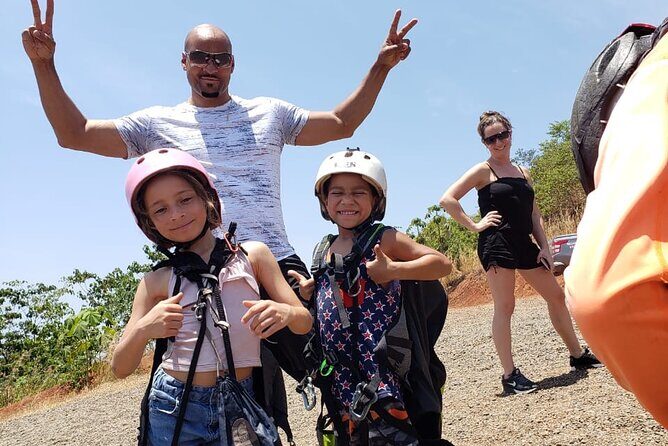 Paragliding Paramotor Tandem Flights in Jaco - The Scenery and the Experience