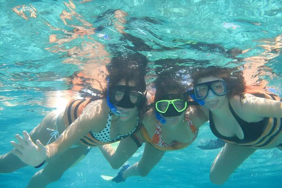 Party Boat Catamaran Excursion with snorkeling, BBQ & music