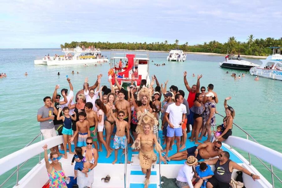 Party Boat in Punta Cana/Free Drinks and transportation inc - The Itinerary: From Coastline to Natural Pool