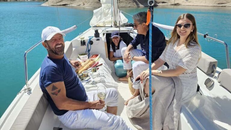 Potrerillos Lake Sailing Tour with Wine and Cheese - Itinerary Breakdown and Experience