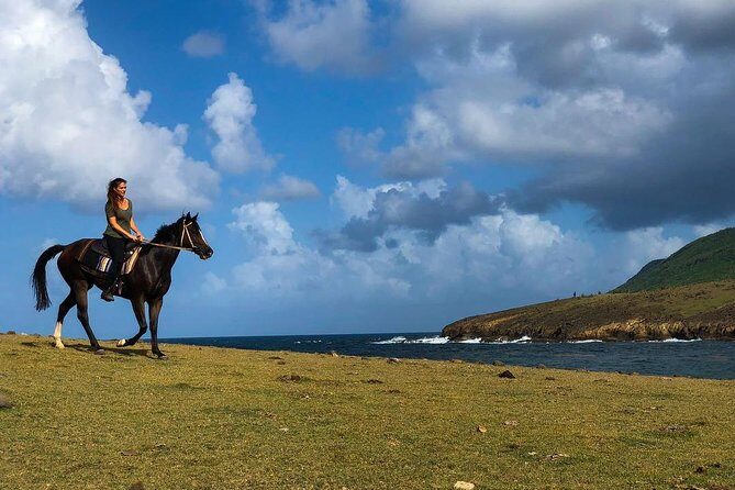 Private Beach Horseback Ride with Sandy Hoofs St. Lucia