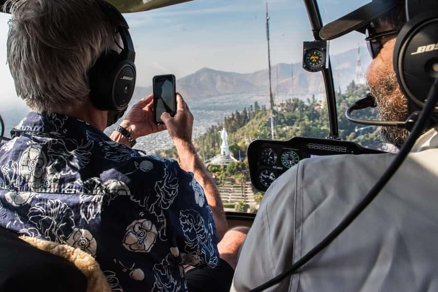 Private Helicopter Tour above Santiago with hotel transport - A Deep Dive Into the Santiago Helicopter Experience