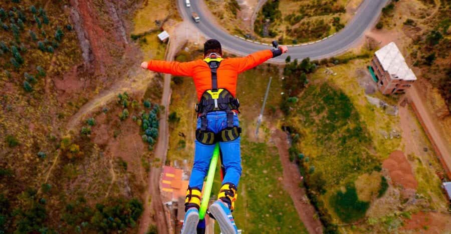 PUENTING IN POROY THE HIGH JUMP IN CUSCO - The Value of the Tour