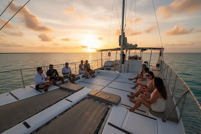 Punta Cana Private Catamaran Sunset Cruise with BBQ & Champagne