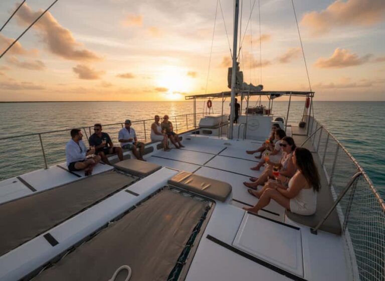 Punta Cana Sunset Catamaran with BBQ, Champagne & Music - An Authentic and Balanced Look at Punta Cana Sunset Catamaran Tour