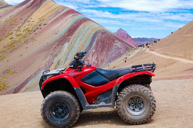 Rainbow Mountain in Aventura ATV, only 7 minutes walk - What We Love About This Tour
