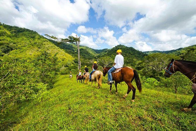 Rainforest Magic Horseback Riding Waterfall Tour Private Park Setting - The Waterfall Finale and Ranch Rest Stop