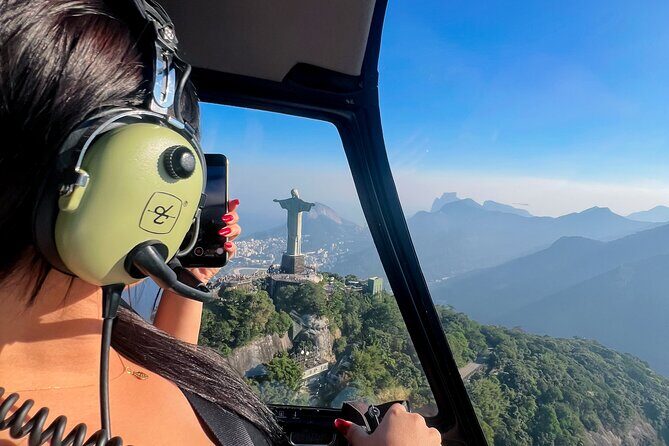 Rio de Janeiro: Helicopter flight in Christ the Redeemer - 30 min - The Sum Up