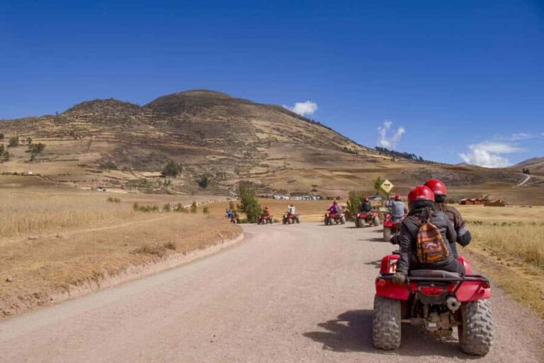 Sacred Valley ATV Tour from Cusco with Moray, Maras Salinas - What to Expect: A Detailed Breakdown