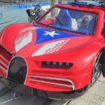 San Juan Watersports Car Rentals Red Bugatti - Who Will Love This?