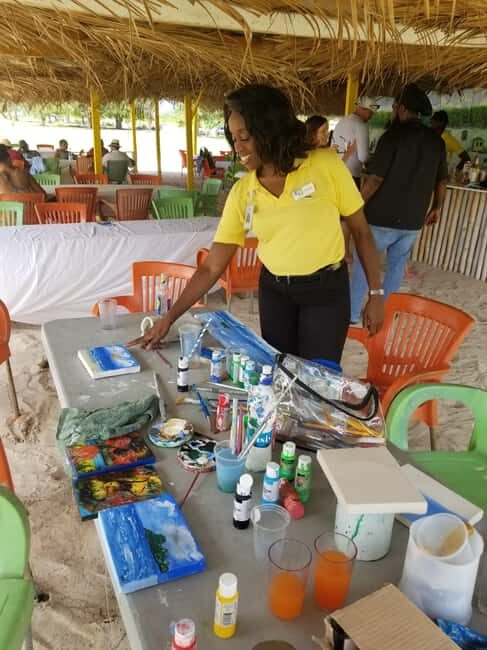 Sip & Paint with lunch on exciting Ffryes Tiki beach Bar - What Travelers Say and Why It Matters