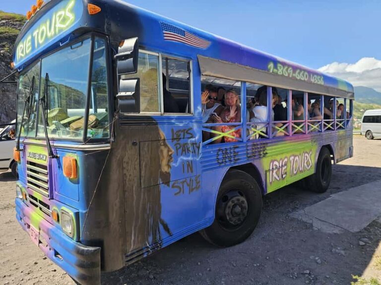 St. Kitts: Irie Open-Air Tour, Rum Tasting & Beach Time - Practical Details and Tips