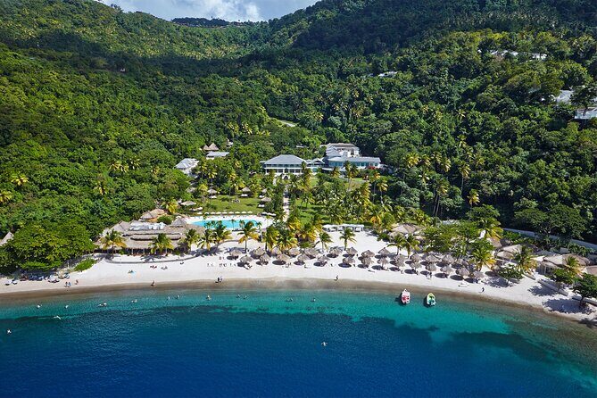 St Lucia Airport to Sugar Beach Resort - The Experience in Detail