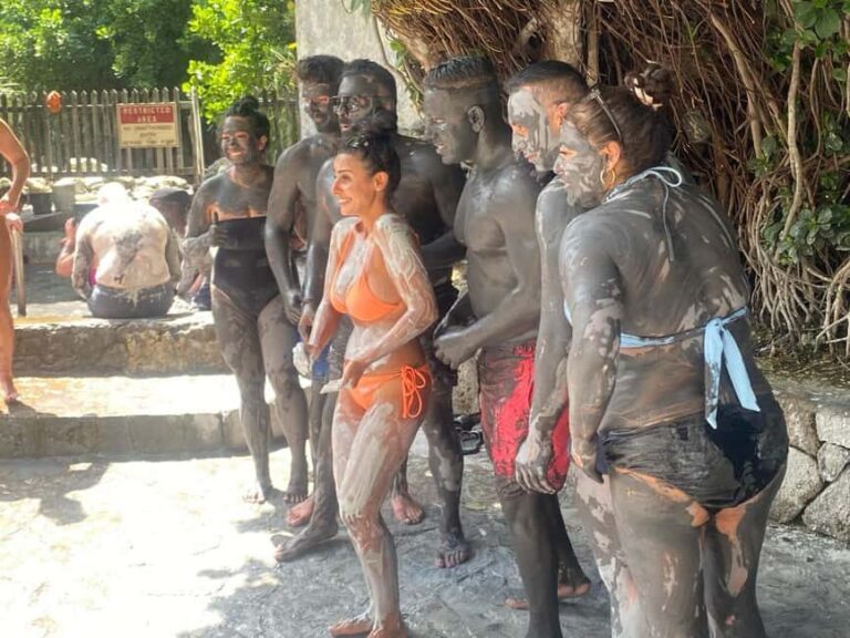 St Lucia: Mud Baths, Waterfall & Tet Paul Trail Tour - Exploring Sulphur Springs: The Drive-In Volcano and Mud Baths