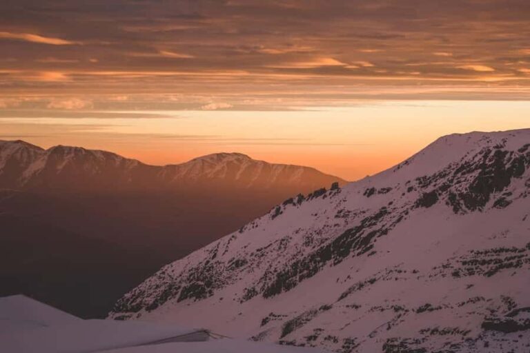 Sunset in Valle Nevado and Ski Resorts - What’s Included and What’s Not