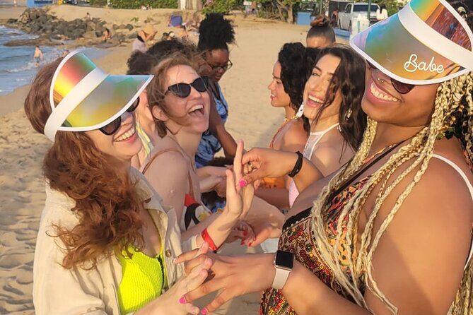 Sunset Salsa Beach Class in San Juan