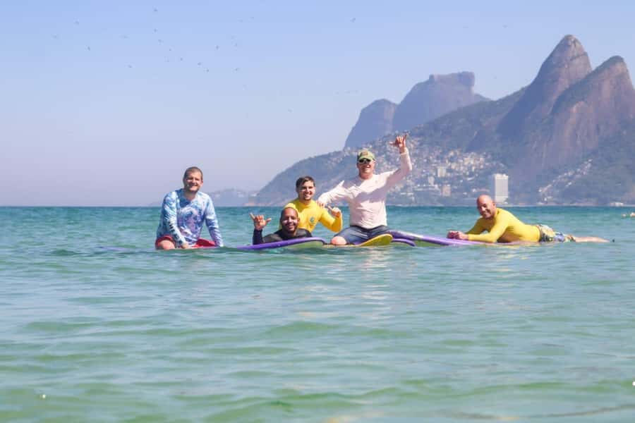 Surf lessons: in Arpoador in Ipanema. - Exploring the Surf Lessons Experience in Depth