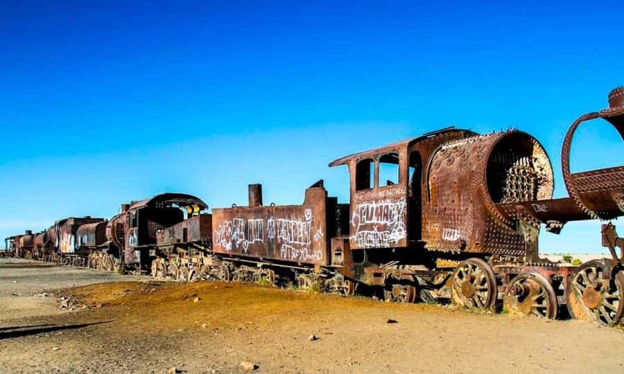 Uyuni Salt Flat: From Sucre | 1 day and 1 night - Exploring Uyuni’s Historic Train Cemetery