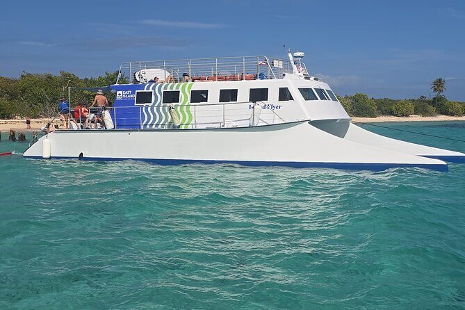 Vieques: Beach and Snorkeling Tour by Catamaran from Fajardo