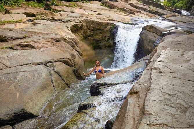 Yunque Rainforest River Rope Swing with Waterslide and Beach Tour - Exploring the Itinerary in Detail