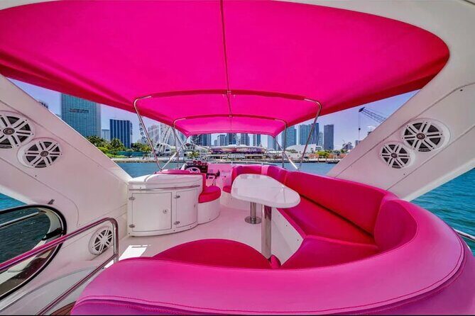 60ft Luxury Pink Charter Pink Yacht Rental In Miami - Authentic Experiences and Guest Feedback