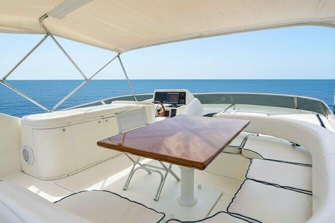 80ft Ulisse + Free Hour | Miami Yacht Rental | 3 - 8 Hrs | 13 ppl - What to Expect at Each Stop