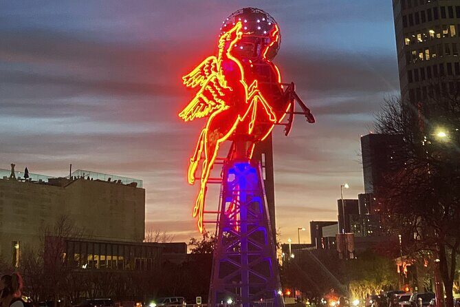 A True Crime Walking Tour Through Downtown Dallas - Starting Point: Pegasus Sign and the Iconic Welcome