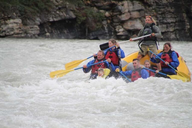 Athabasca Falls: Class 2 White Water Rafting Adventure - In-Depth Review of the Athabasca Falls Whitewater Rafting Adventure