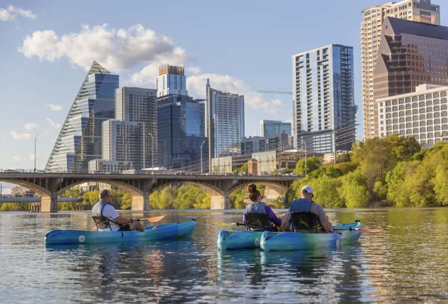 Austin: Downtown Skyline Kayaking Tour - A Closer Look at Barton Springs and Lady Bird Lake