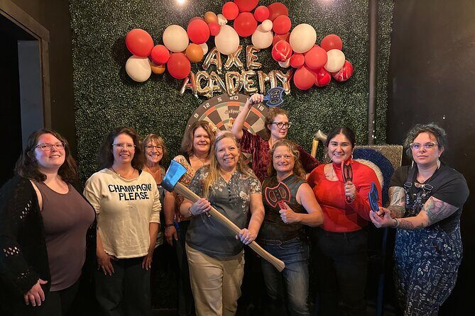 Axe Academy Standard Axe Throwing Experience - The Competitive Edge