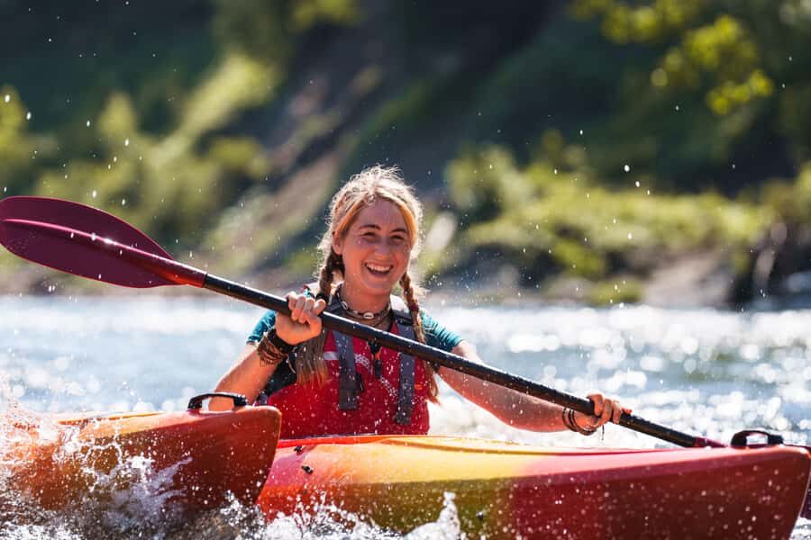 Baie-St-Paul Charlevoix, Descent of the Gouffre River The Family 8km - A Deep Dive into the Gouffre River Kayaking Experience
