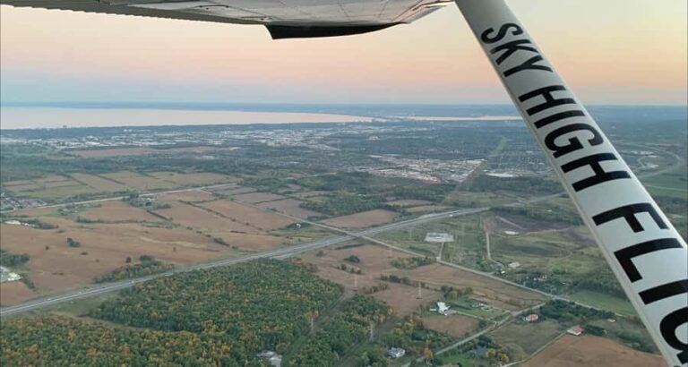 Burlington: Lake Ontario Shoreline Scenic Flight Experience - The Itinerary Breakdown