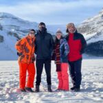 Calgary/Canmore/Banff Lake Louise Emerald Lake Marble Canyon - Emerald Lake: A Vibrant Winter Jewel