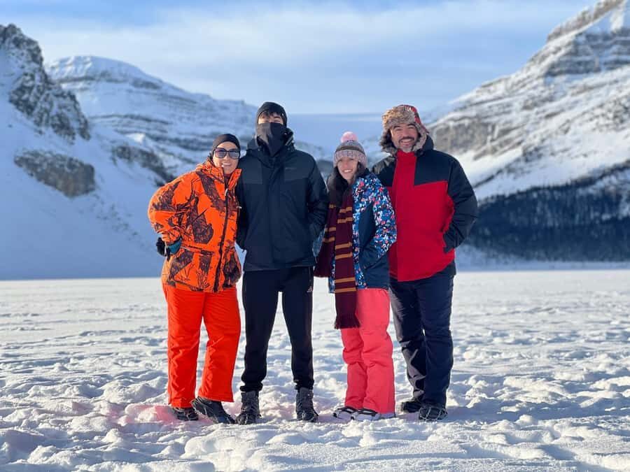 Calgary/Canmore/Banff Lake Louise Emerald Lake Marble Canyon - Emerald Lake: A Vibrant Winter Jewel