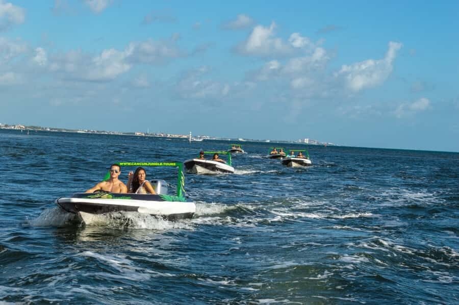Cancun: Jungle Speedboat and Snorkeling Tour Adventure - Key Points