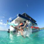 Catamaran with a slide in Cozumel  El Cielo, Cielito, and Palancar Reef - Additional Practical Details