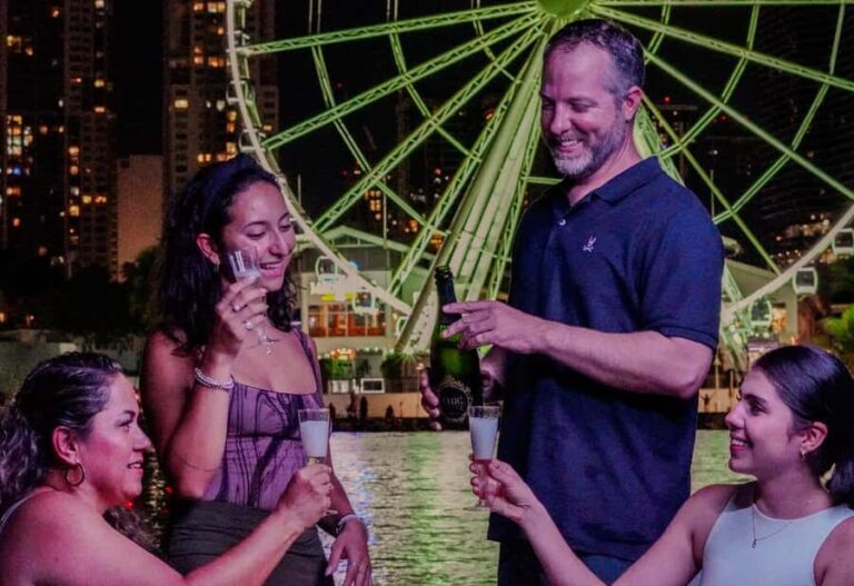 Champagne City Lights Boat Tour (Semi Private) - The Itinerary: What to Expect from Start to Finish