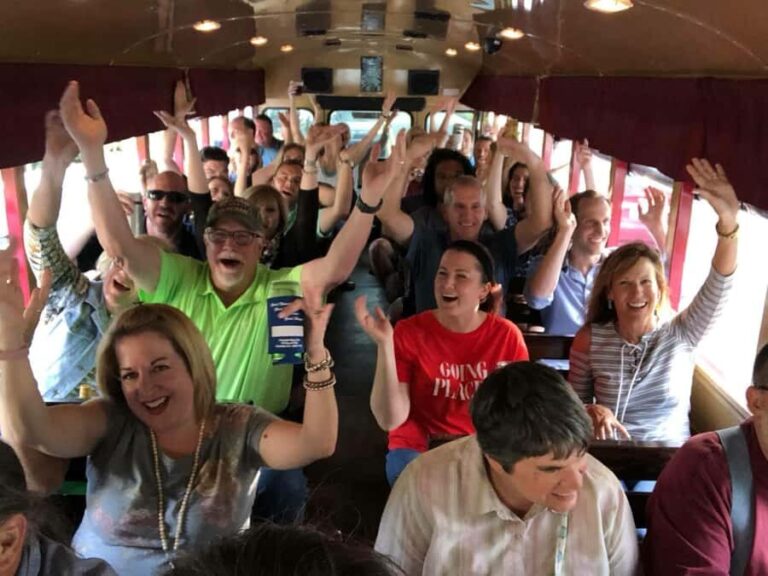 Charlotte: Funny Bus Comedy City Tour with BYOB - What to Expect on the Tour