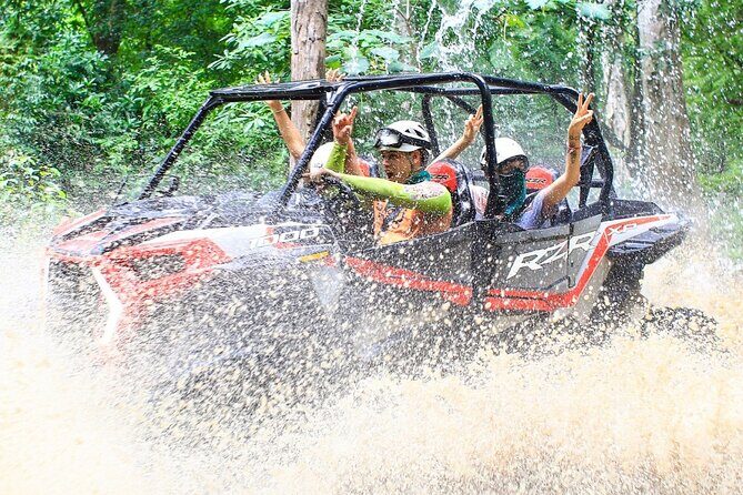 Cross the vehicle bridge with waterfall in RZR ATV - An In-Depth Look at the Cross the Vehicle Bridge with Waterfall Tour