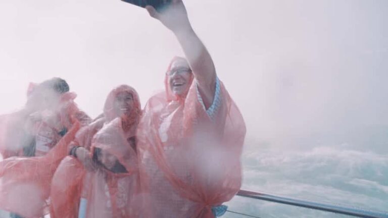 From Niagara Falls, USA: Canadian Side Tour w/ Boat Ride - The Boat Ride: An Up-Close Encounter