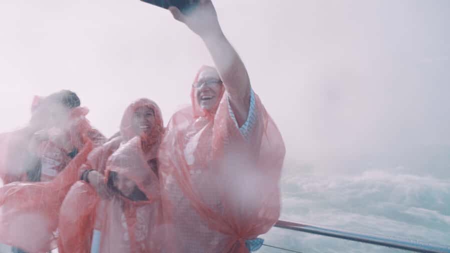 From Niagara Falls, USA: Canadian Side Tour w/ Boat Ride - The Boat Ride: An Up-Close Encounter