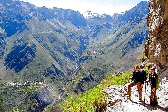 Hike - Trek Colca Canyon 2D/1N with Final in Puno - Stop at Cruz del Condor: The Iconic Viewpoint