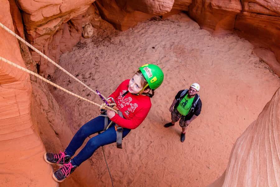 Kanab: Family Slot Canyon & Rappelling, Private - Exploring Utah’s Hidden Canyon Treasures