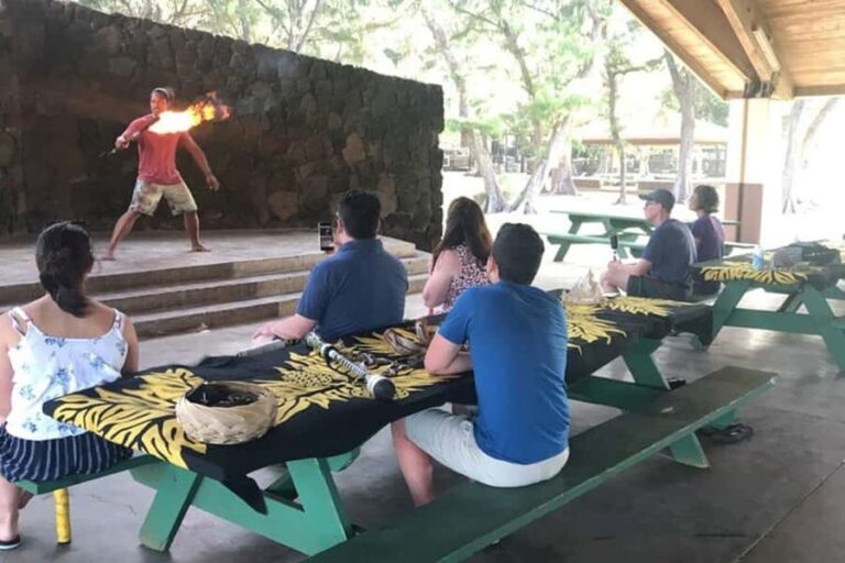 Kaua'i: Samoan FireKnife Experience - The Setting and Atmosphere